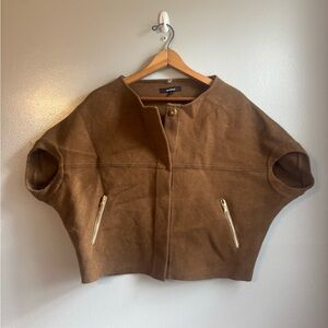 Jaspal brown short sleeve sweater small